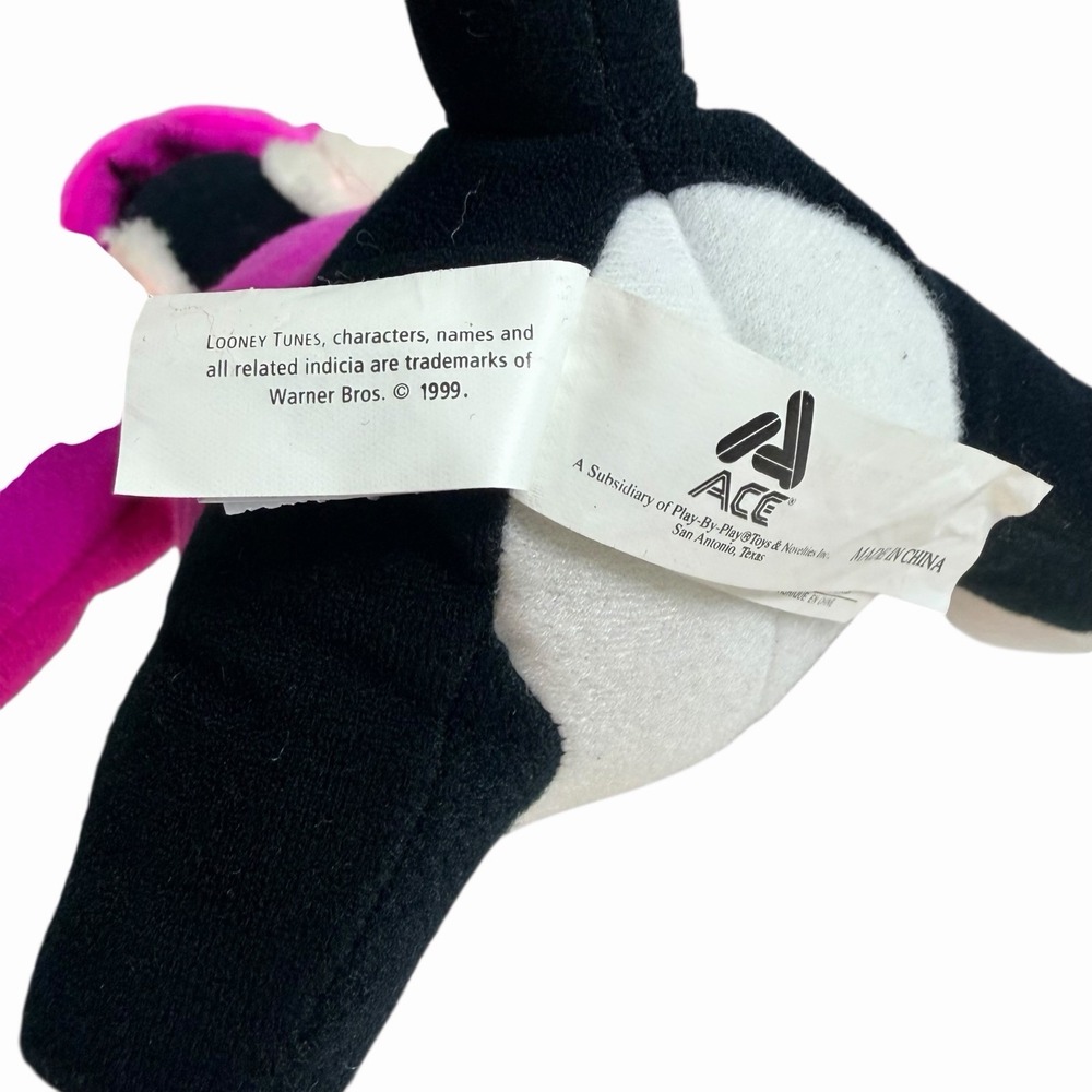 VTG 1999 Warner Bros Looney Tunes Sylvester Cat Easter Plush Bunny Ears Rare - Picture 6 of 8